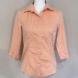 Gap 3/4 Sleeve Fitted Blouse